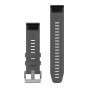 Pasek Garmin QuickFit 22 mm Dive silikonowy ciemnoszary
