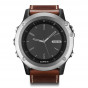 Zegarek Garmin Fenix 3 Sapphire Silver/Leather