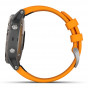 Zegarek Garmin Fenix 5 Plus Sapphire Titanium with Solar Flare Orange Band