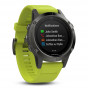 Zegarek Garmin Fenix 5 Slate Gray with Amp Yellow Band