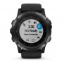 Zegarek Garmin Fenix 5X Plus Sapphire Black with Black Band + PL TOPO