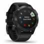 Zegarek Garmin Fenix 6 Pro czarny z czarnym paskiem