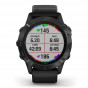 Zegarek Garmin Fenix 6 Pro czarny z czarnym paskiem