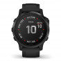 Zegarek Garmin Fenix 6S Pro czarny z czarnym paskiem