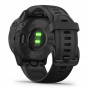 Zegarek Garmin Fenix 6S Pro czarny z czarnym paskiem