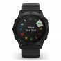 Zegarek Garmin Fenix 6X Pro czarny z czarnym paskiem