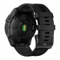 Zegarek Garmin Fenix 7 Sapphire Solar czarny tytan DLC z czarnym paskiem