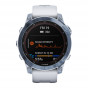 Zegarek Garmin Fenix 7 Sapphire Solar jasnoniebieski tytan DLC + PL TOPO