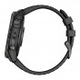 Zegarek Garmin Fenix 7X Pro Sapphire Solar szary tytanowy DLC z czarnym paskiem