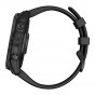 Zegarek Garmin Fenix 7X Sapphire Solar czarny tytan DLC z czarnym paskiem