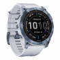 Zegarek Garmin Fenix 7X Sapphire Solar jasnoniebieski tytan DLC + PL TOPO