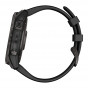 Zegarek Garmin Fenix 7X Sapphire Solar tytanowo-szary DLC z czarnym paskiem