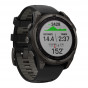 Zegarek Garmin Fenix 8 47 mm Solar Sapphire Titanium Carbon Grey DLC Black/Pebble Grey