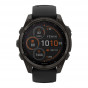 Zegarek Garmin Fenix 8 47 mm Solar Sapphire Titanium Carbon Grey DLC Black/Pebble Grey
