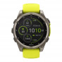 Zegarek Garmin Fenix 8 47 mm Solar Sapphire Titanium Amp Yellow/Graphite