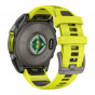Zegarek Garmin Fenix 8 47 mm Solar Sapphire Titanium Amp Yellow/Graphite