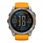 Zegarek Garmin Fenix 8 51 mm AMOLED Sapphire Titanium Spark Orange/Graphite