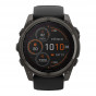 Zegarek Garmin Fenix 8 51 mm Solar Sapphire Titanium Carbon Grey DLC Black + PL TOPO