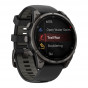 Zegarek Garmin Fenix 8 Pro 47 mm AMOLED Sapphire Titanium Carbon Grey DLC Black