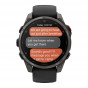 Zegarek Garmin Fenix 8 Pro 47 mm AMOLED Sapphire Titanium Carbon Grey DLC Black