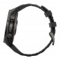 Zegarek Garmin Fenix 9 47 mm Carbon Gray (DLC) z paskiem Black