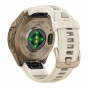 Zegarek Garmin Fenix 9 Pro 43 mm Autumn Gold z paskiem Cream/French Gray