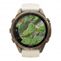 Zegarek Garmin Fenix 9 Pro inReach 43 mm Autumn Gold z paskiem Cream/French Gray