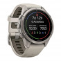 Zegarek Garmin Fenix 9 Pro inReach 43 mm z paskiem Fog Gray/Dark Sandstone