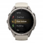 Zegarek Garmin Fenix 9 Pro inReach 43 mm z paskiem Fog Gray/Dark Sandstone
