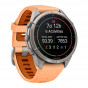 Zegarek Garmin Fenix 9 Pro inReach 43 mm z paskiem Shell Pink/Autumn Orange