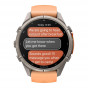 Zegarek Garmin Fenix 9 Pro inReach 43 mm z paskiem Shell Pink/Autumn Orange
