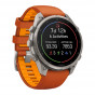 Zegarek Garmin Fenix 9 Pro inReach 47 mm z paskiem Autumn Orange/Spark Orange