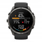 Zegarek Garmin Fenix 9 Pro inReach 51 mm Carbon Gray (DLC) z paskiem Black/Gray