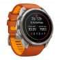 Zegarek Garmin Fenix 9 Pro inReach 51 mm z paskiem Autumn Orange/Spark Orange