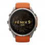 Zegarek Garmin Fenix 9 Pro inReach 51 mm z paskiem Autumn Orange/Spark Orange