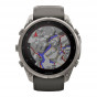 Zegarek Garmin Fenix 9 Pro Solar inReach 51 mm z paskiem Pebble Gray