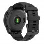 Zegarek Garmin Fenix E Slate Grey Steel z czarnym paskiem