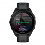 Zegarek sportowy Garmin Forerunner 165 Music Black/Slate Grey