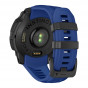 Zegarek Garmin Instinct 3 45 mm AMOLED Black z paskiem Bolt Blue/Black