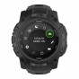Zegarek Garmin Instinct 3 50 mm AMOLED Tactical Edition czarny z czarnym paskiem