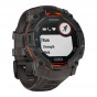 Zegarek Garmin Instinct 3 50 mm Solar czarny z paskiem w kolorze Charcoal