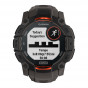 Zegarek Garmin Instinct 3 50 mm Solar czarny z paskiem w kolorze Charcoal