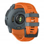 Zegarek Garmin Instinct 3 50 mm Solar Twilight z paskiem w kolorze Solstice