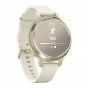 Zegarek Garmin Lily 2 Active Lunar Gold z paskiem w kolorze Bone