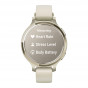 Zegarek Garmin Lily 2 Active Lunar Gold z paskiem w kolorze Bone