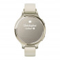 Zegarek Garmin Lily 2 Active Lunar Gold z paskiem w kolorze Bone