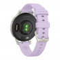 Zegarek Garmin Lily 2 Active Silver z paskiem w kolorze Purple Jasmine