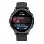 Zegarek Garmin Venu 4 41 mm Slate z paskiem w kolorze Black