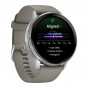Zegarek Garmin Venu 4 45 mm Silver z paskiem w kolorze Silver Grey