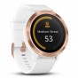 Zegarek Garmin Vivoactive 3 Rose Gold with White Silicone